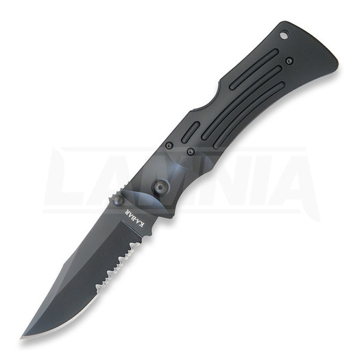 Ka-Bar MULE Lockback Partially Serr סכין מתקפלת 3051