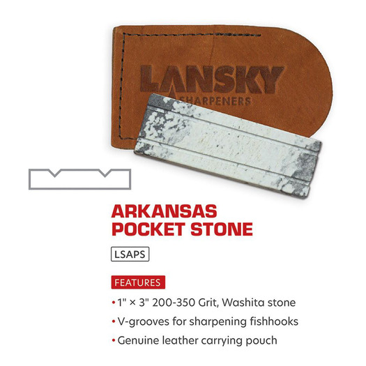 Точильний камінь Lansky Soft Arkansas
