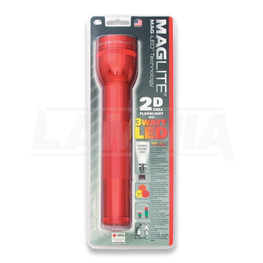 Mag-Lite 2D Cell Flashlight Red