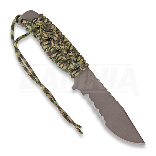 Mission MPS-Ti survival knife, cord wrapped, camo