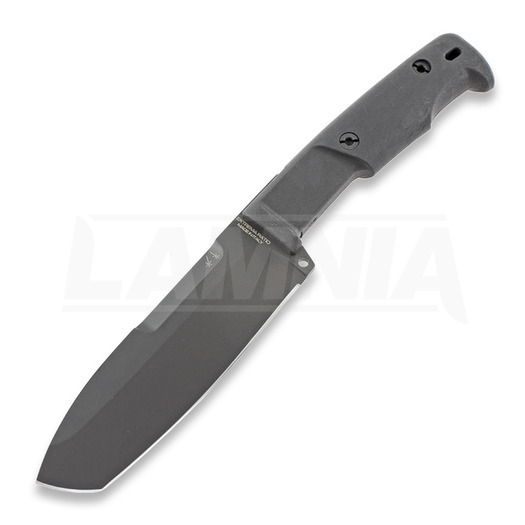 Extrema Ratio Selvans Black survival knife, green sheath