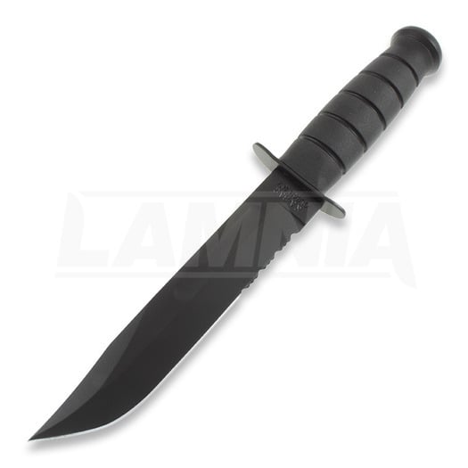 Ka-Bar 1214 kniv, kydex, taggete 1214