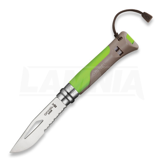 Opinel No 8 Outdoor Green סכין מתקפלת