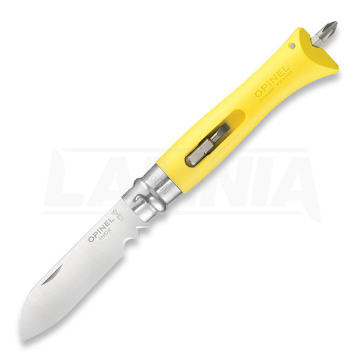 Opinel DIY Folder Yellow folding knife