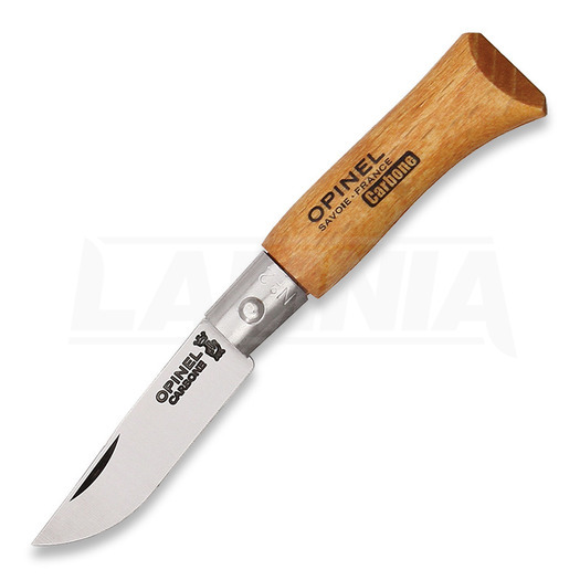 Складной нож Opinel N2 Beechwood Carbon