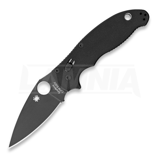 Spyderco Manix 2 összecsukható kés, fekete C101GPBBK2