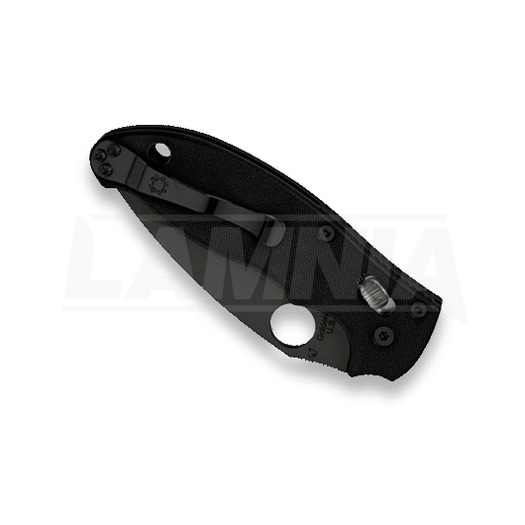Spyderco Manix 2 折叠刀, 黑色 C101GPBBK2