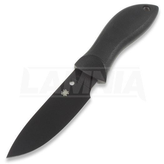 Couteau de chasse Spyderco Bill Moran Drop Point, noir FB02PBB