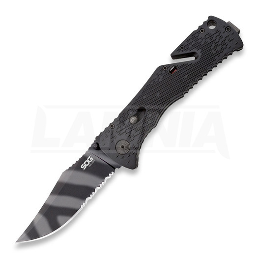 Πτυσσόμενο μαχαίρι SOG Trident A/O Tigerstripe Clip SOG-TF3-CP