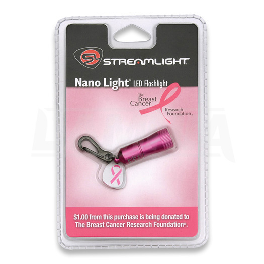 Streamlight Pink Nano Light with White LED