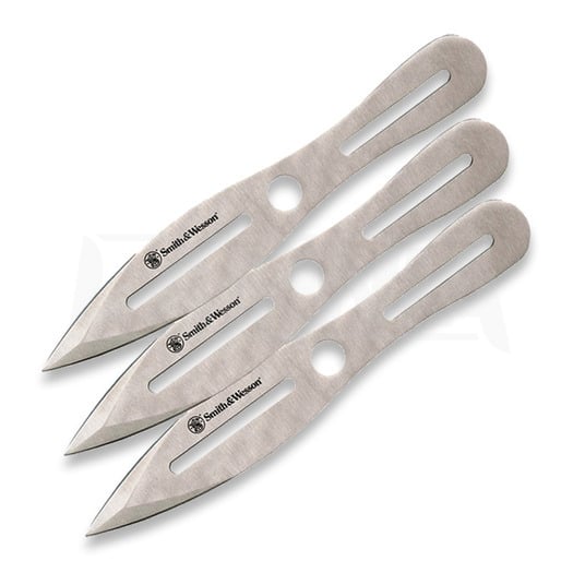 opstelling Oven Buitenboordmotor Smith & Wesson 3 Piece Throwing Knife Set werpmes | Lamnia