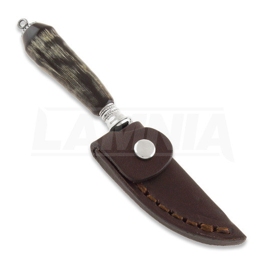 Linder Solingen Handmade miniature knife 5cm vadászkés, antelope horn 566305