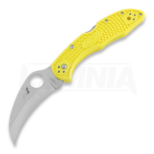Spyderco Tasman Salt 2 folding knife, yellow C106PYL2