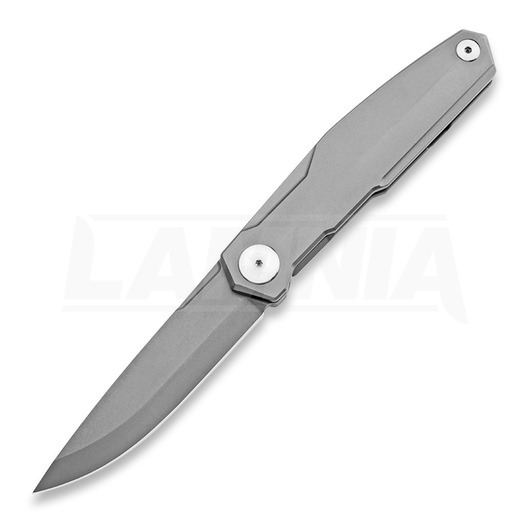 RealSteel S3 Puukko Frontal Flipper folding knife, scandi grind 9521