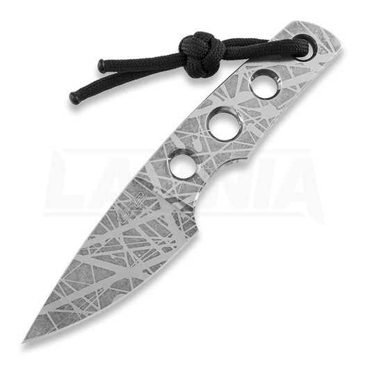 Cuchillo de cuello TRC Knives Mini Drop Point Elmax Etched