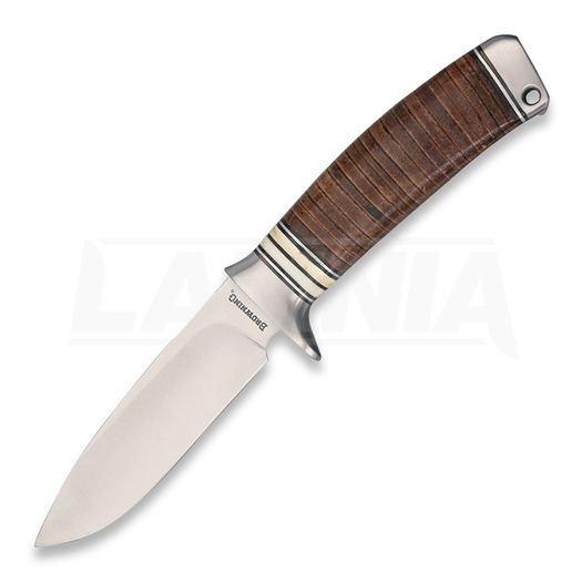 Browning Stacked Leather Fixed Blade סכין