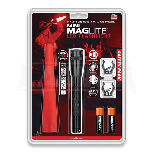 Mag-Lite Mini Maglite LED Safety Pack