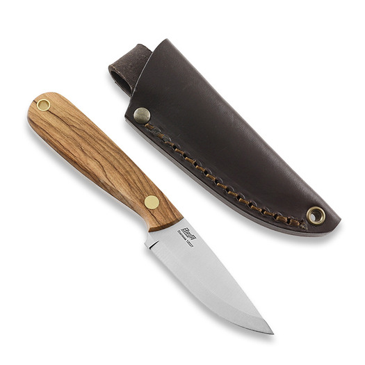 Шейный нож Brisa Necker 70 Scandi, Olive wood