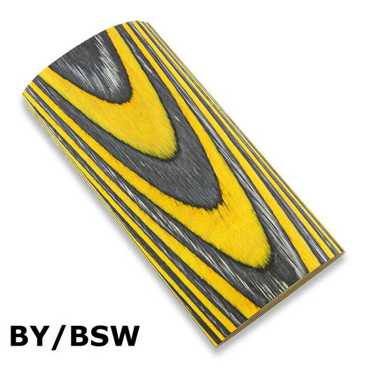 CWP Laminated Blanks BY/BSW - Yellow, Varied Black (Bumble Bee)