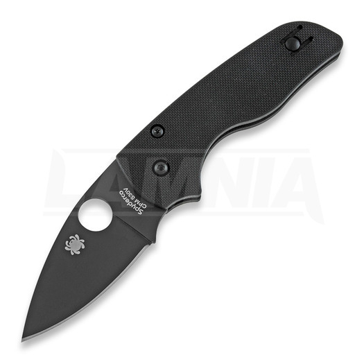 Spyderco Lil Native Compression Lock folding knife, black C230GPBBK