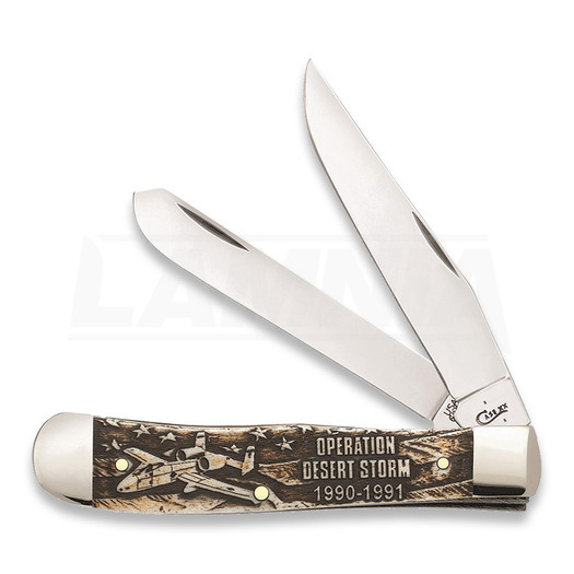 Pocket knife Case Cutlery War Series Trapper Desert St 22033