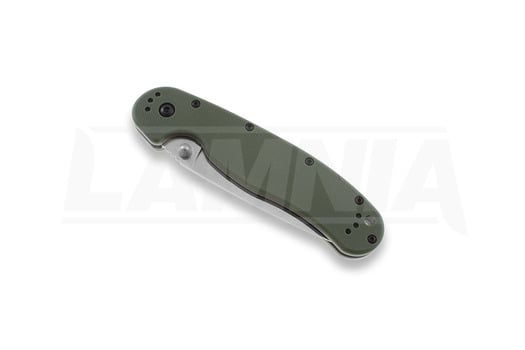 Складной нож Ontario RAT-1, зелёный/satin 8848OD