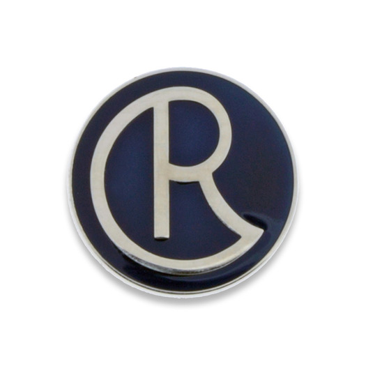 ป้ายติดเสื้อ Chris Reeve CR Logo, น้ำเงิน CRK-2010