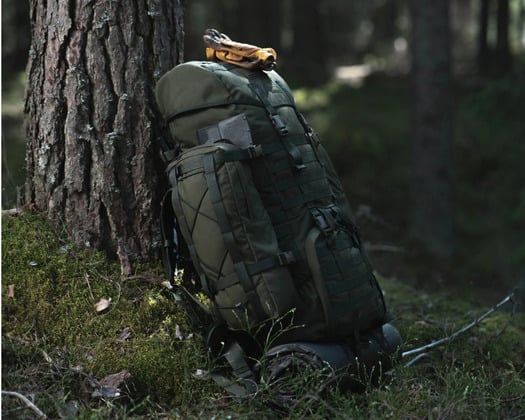 Savotta Jääkäri XL (80-120L) ryggsäck, grön