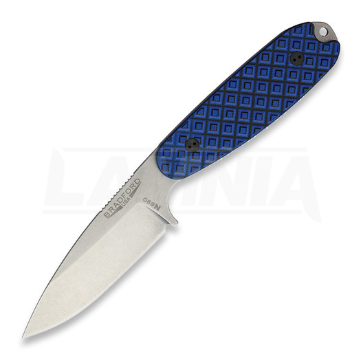 Bradford Knives Guardian 3.5 Sabre Black/Blue G10
