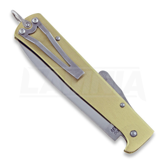 Πτυσσόμενο μαχαίρι Otter Mercator Clip Carbon, brass
