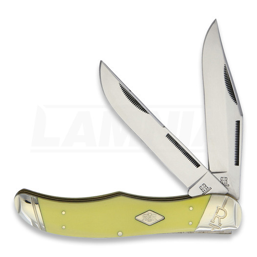 Pocket knife Rough Ryder Folding Hunter Carbon Yellow