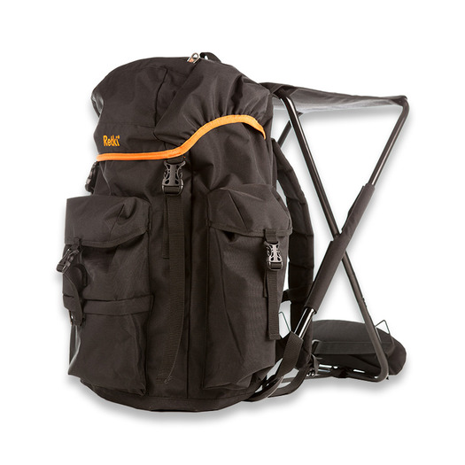 Retki Excursion Black üléssé alakítható hátizsák