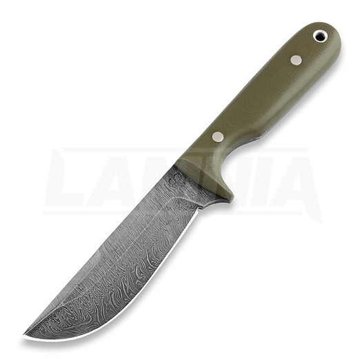 Couteau de chasse Olamic Cutlery Utility Skinner, vert