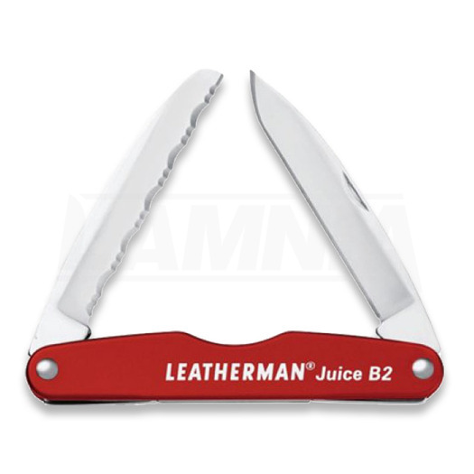 Leatherman Juice B2 折り畳みナイフ, 赤