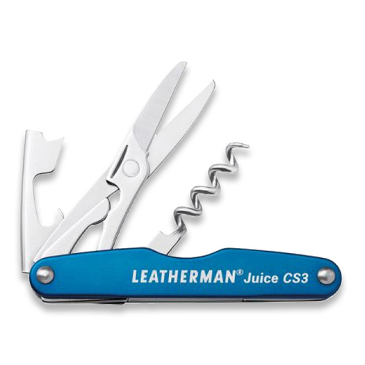 เครื่องมืออเนกประสงค์ Leatherman Juice CS3, น้ำเงิน