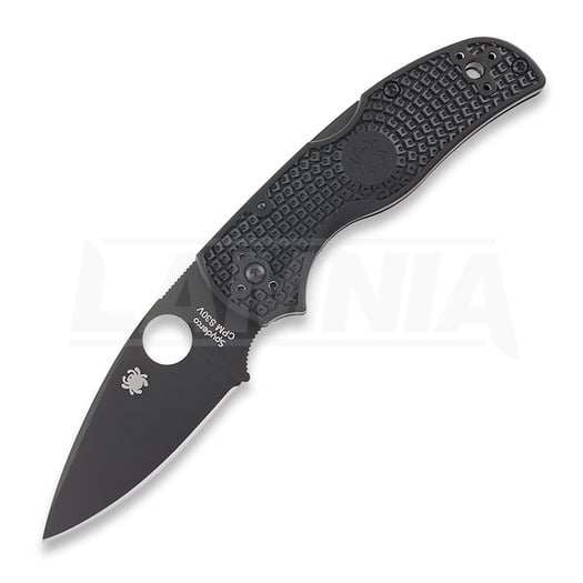 Spyderco Native 5 FRN Lightweight 折り畳みナイフ, 黒 C41PBBK5