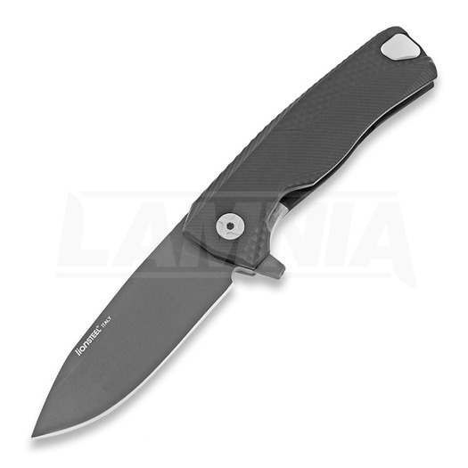 Nóż składany Lionsteel ROK Aluminium black