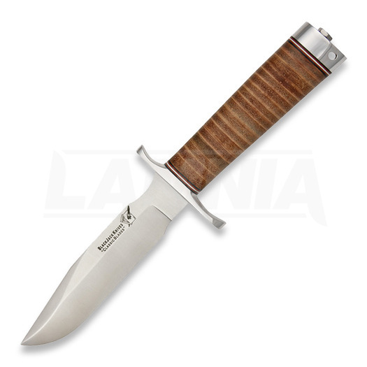 BlackJack Model 5 knife, Stacked Leather