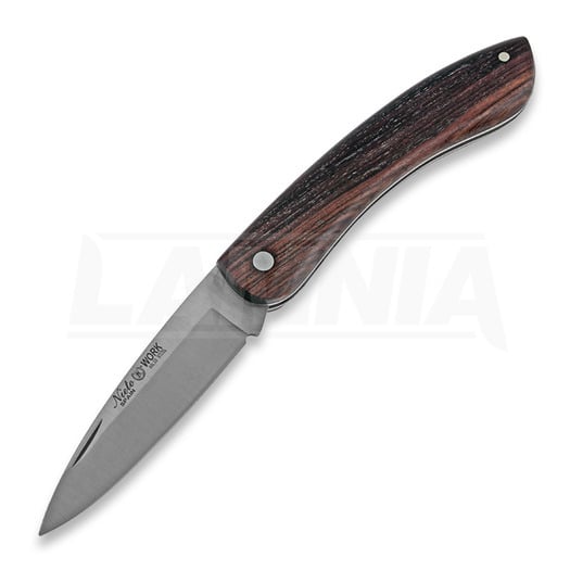 Nieto Work 7,5 cm סכין מתקפלת, violet wood 622
