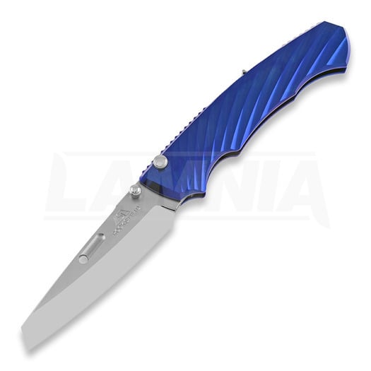 Rockstead Ryo H-ZDP (HONZUKURI) folding knife, blue