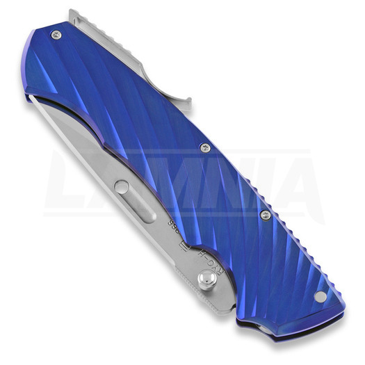 Rockstead Ryo H-ZDP (HONZUKURI) 折叠刀, 藍色