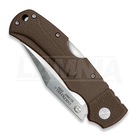 Cold Steel Double Safe Hunter folding knife, brown 23JA