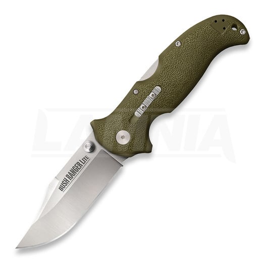 Cold Steel Bush Ranger Lite 折り畳みナイフ, 緑 21A