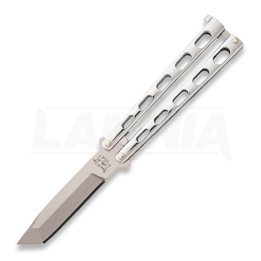 Bear & Son Balisong Bali-Song Messer, stainless steel
