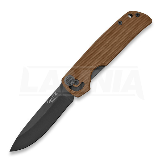 Camillus Cuda Mini Linerlock Brown folding knife