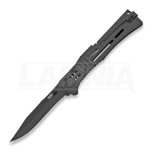 Nóż składany SOG Slimjim XL Lockback A/O Black SOG-SJ52-CP