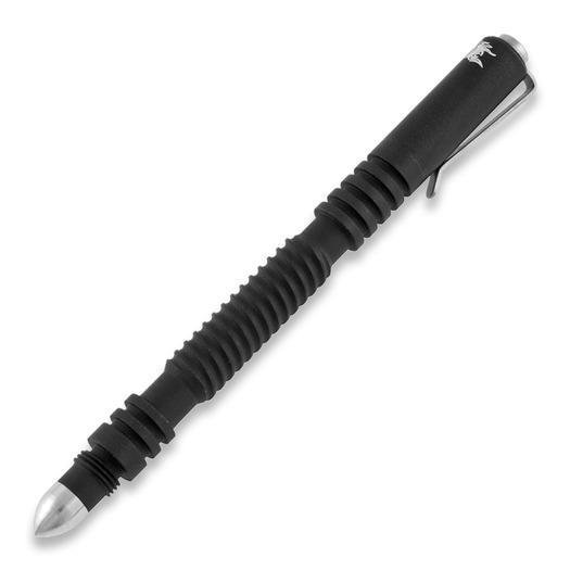 Hinderer Investigator Spiral Aluminum rašiklis, juoda
