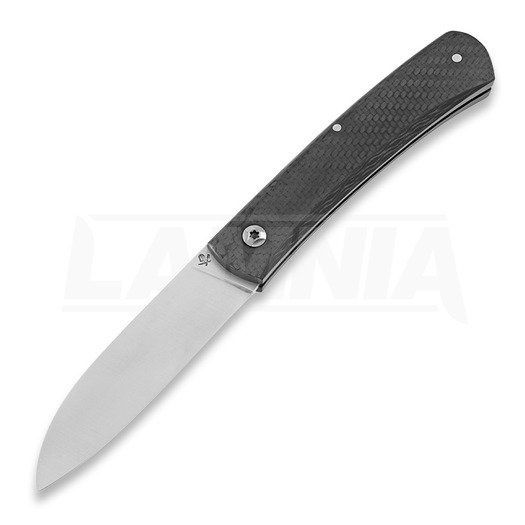 Roland Lannier Spring Heeled Jack Carbon Fibre folding knife