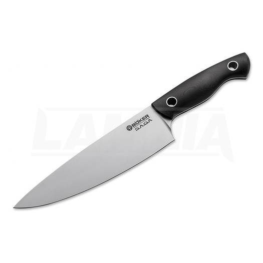 Böker Saga Chef's Knife G10 Satin 131267