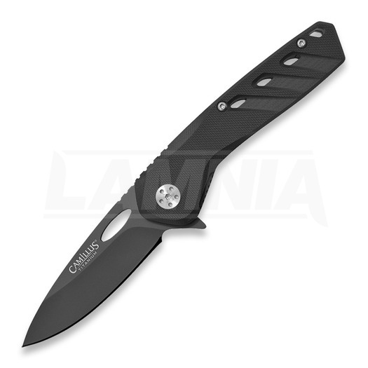 Camillus Slot Linerlock Black folding knife